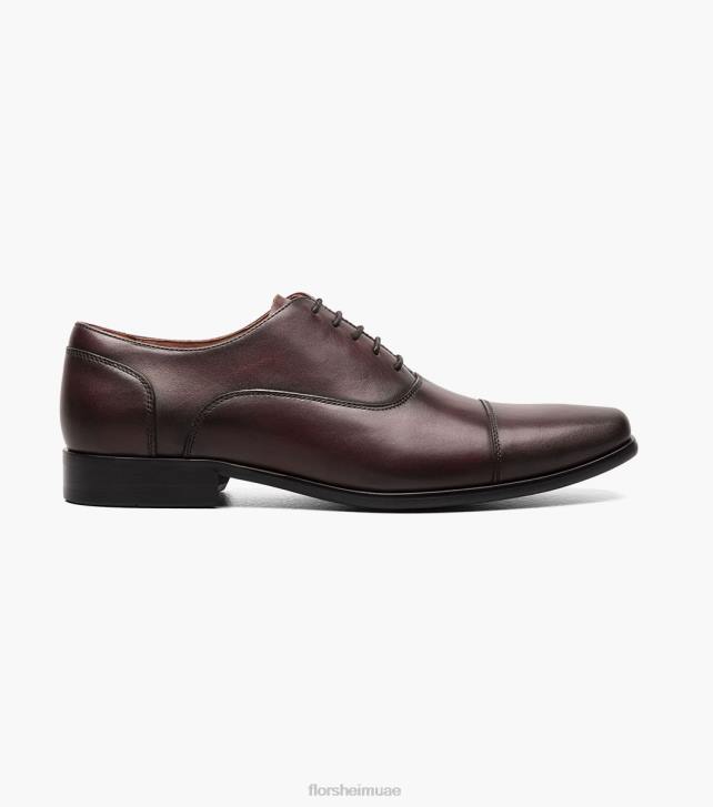 Florsheim رجال بوستينو 1 كاب تو بالمورال أكسفورد 6B6H118 خمر الأحذية