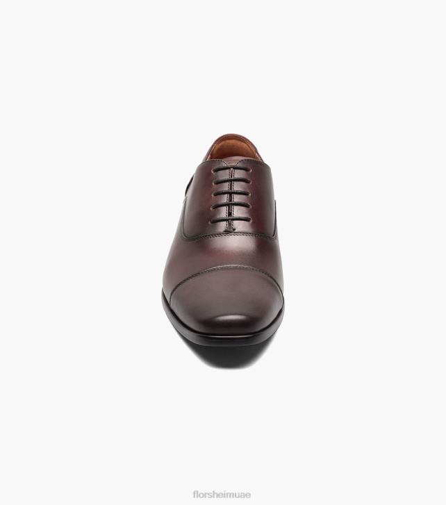 Florsheim رجال بوستينو 1 كاب تو بالمورال أكسفورد 6B6H118 خمر الأحذية