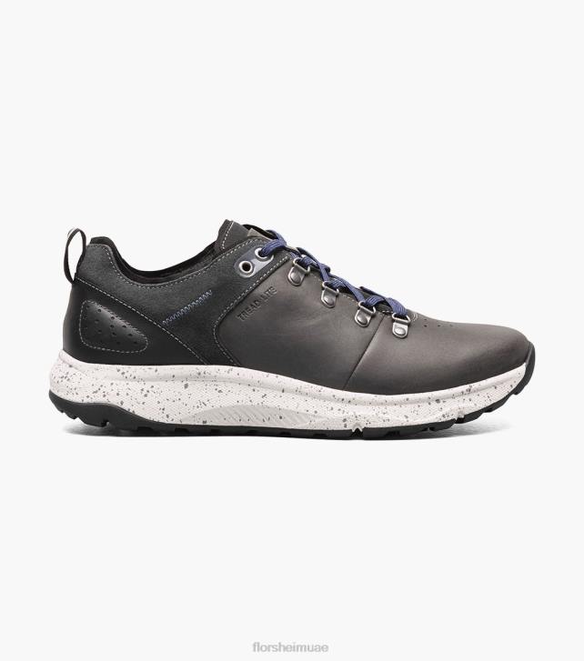 Florsheim رجال فقي لايت 1 حذاء رياضي برباط من الأمام 6B6H316 رمادي الأحذية