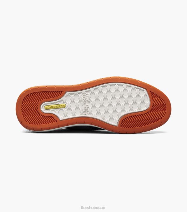 Florsheim رجال سرقة 1 حذاء رياضي متماسكة 6 عيون من الدانتيل إلى إصبع القدم 6B6H16 أزرق الأحذية