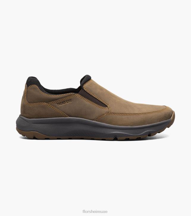 Florsheim رجال فقي لايت 1 moc الانزلاق على اصبع القدم 6B6H307 الفصل البني الأحذية