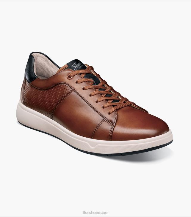 Florsheim رجال حذاء رياضي سرقة 2 من الدانتيل إلى إصبع القدم 6B6H25 كونياك الأحذية