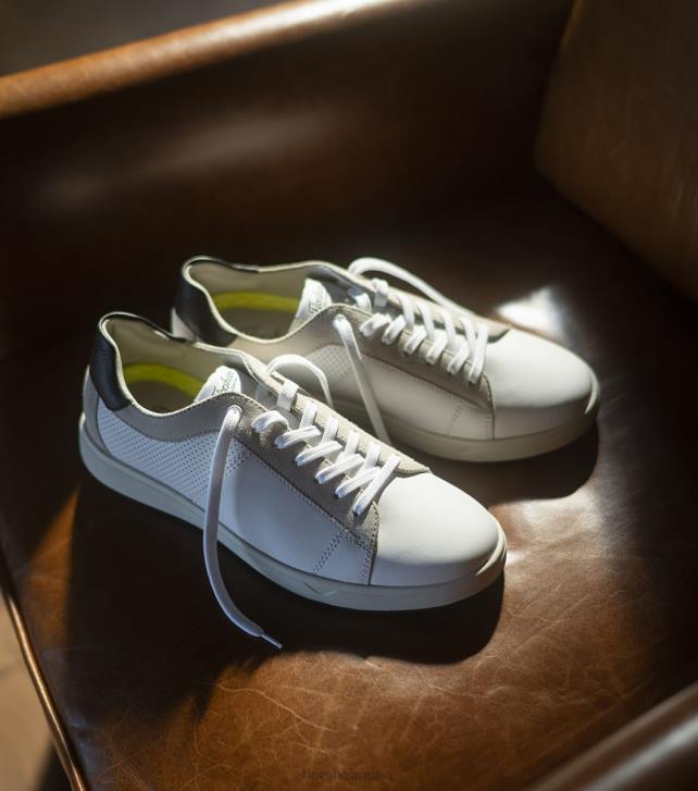 Florsheim رجال حذاء رياضي سرقة 2 من الدانتيل إلى إصبع القدم 6B6H27 أسود / أبيض الأحذية