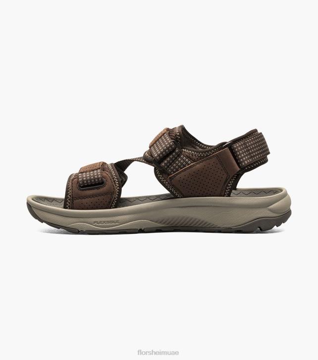 Florsheim رجال صندل فقي لايت 2 ريفر 6B6H374 الفصل البني الأحذية