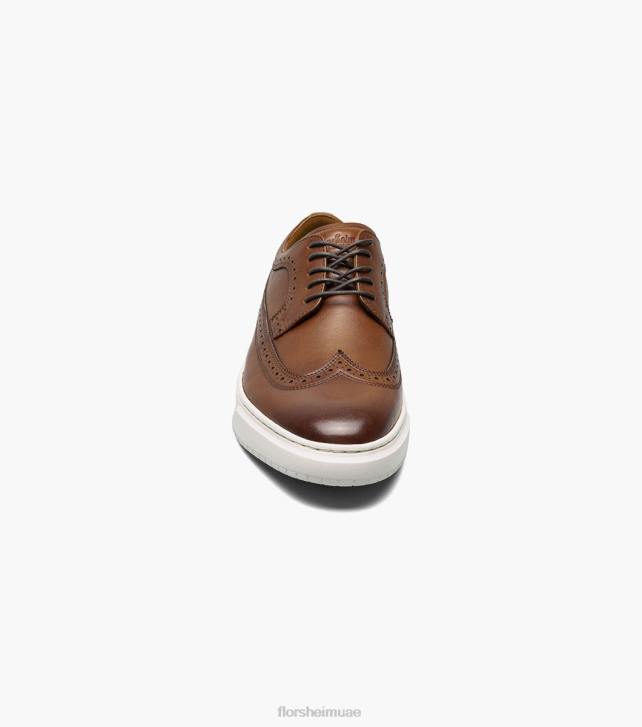 Florsheim رجال حذاء رياضي بريمير برباط 6B6H107 كونياك الأحذية