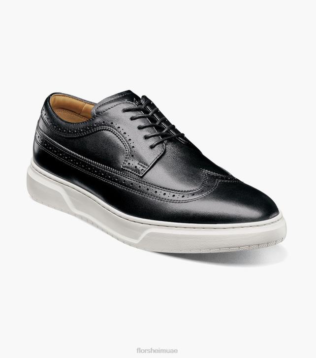Florsheim رجال حذاء رياضي بريمير برباط 6B6H109 أسود الأحذية