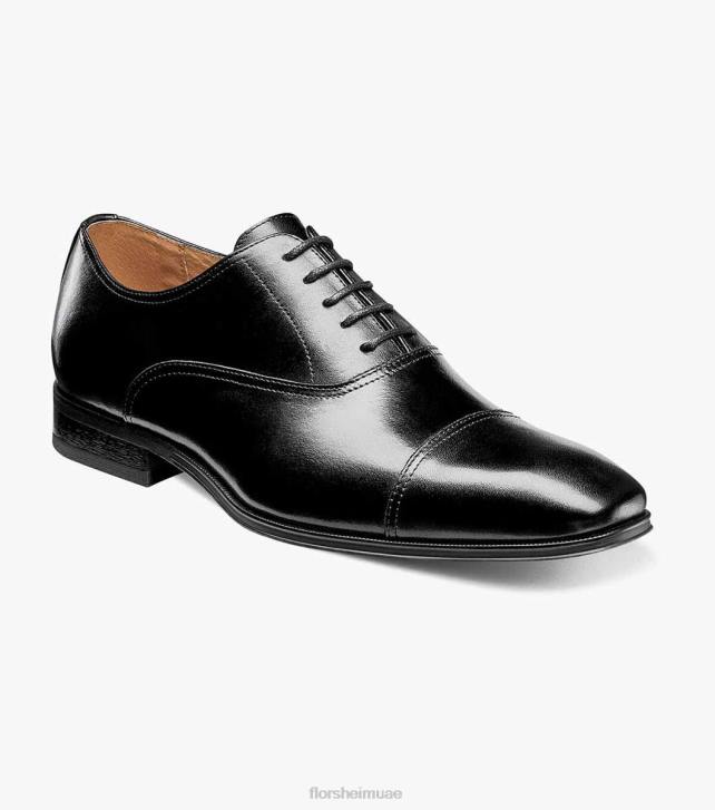 Florsheim رجال كوربيتا كاب تو أكسفورد 6B6H134 أسود الأحذية