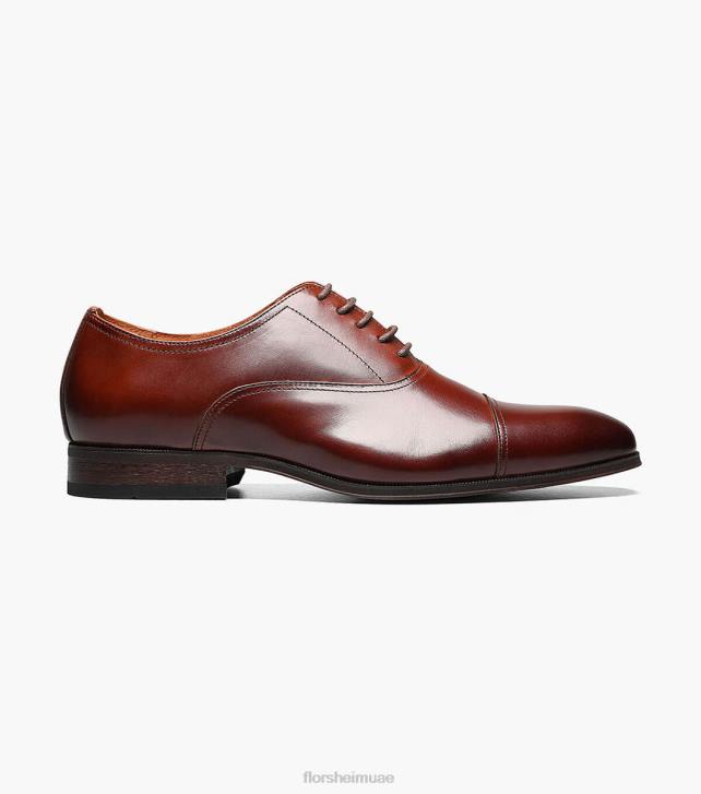 Florsheim رجال كوربيتا كاب تو أكسفورد 6B6H135 كونياك الأحذية
