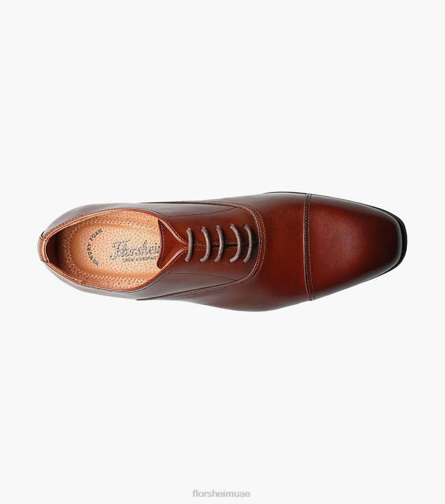 Florsheim رجال كوربيتا كاب تو أكسفورد 6B6H135 كونياك الأحذية