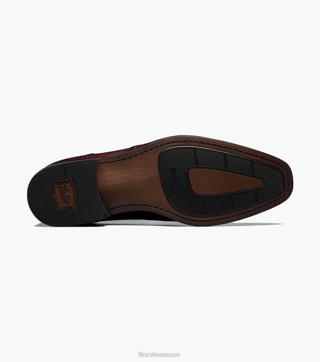 Florsheim رجال سورينتو كاب تو أكسفورد 6B6H143 بورجوندي الأحذية