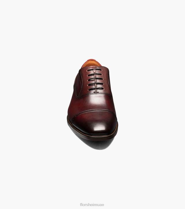 Florsheim رجال سورينتو كاب تو أكسفورد 6B6H143 بورجوندي الأحذية