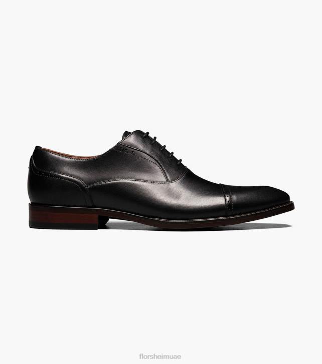 Florsheim رجال سورينتو كاب تو أكسفورد 6B6H144 أسود الأحذية