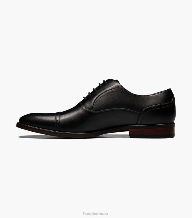 Florsheim رجال سورينتو كاب تو أكسفورد 6B6H144 أسود الأحذية