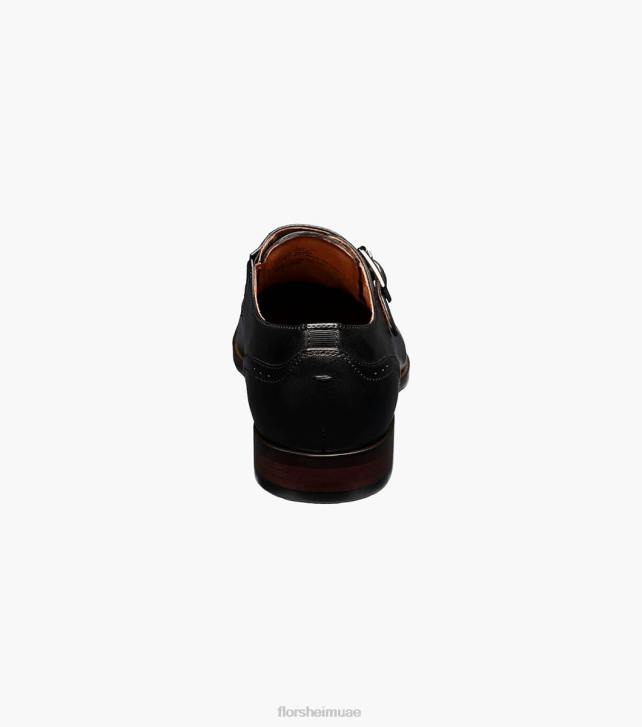 Florsheim رجال سورينتو اصبع القدم عادي حزام راهب واحد 6B6H145 أسود الأحذية