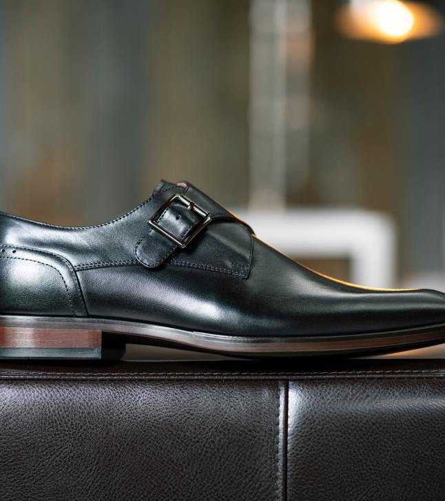 Florsheim رجال سورينتو اصبع القدم عادي حزام راهب واحد 6B6H145 أسود الأحذية