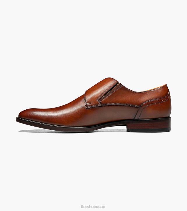Florsheim رجال سورينتو اصبع القدم عادي حزام راهب واحد 6B6H146 كونياك الأحذية