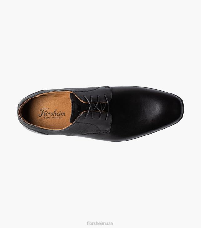 Florsheim رجال جاكسون اصبع القدم عادي أكسفورد 6B6H149 أسود الأحذية