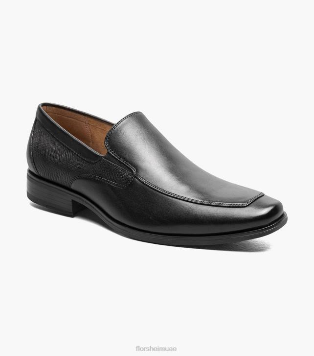 Florsheim رجال جاكسون زلة اصبع القدم 6B6H154 أسود الأحذية