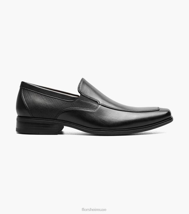 Florsheim رجال جاكسون زلة اصبع القدم 6B6H154 أسود الأحذية