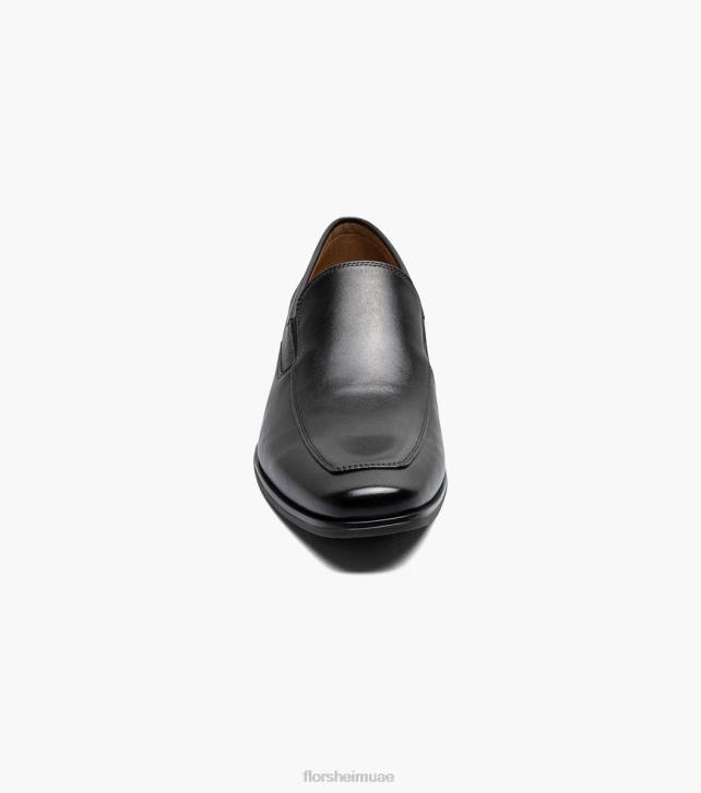 Florsheim رجال جاكسون زلة اصبع القدم 6B6H154 أسود الأحذية