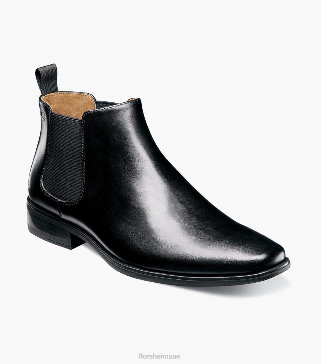Florsheim رجال جاكسون عادي اصبع القدم الحذاء جور 6B6H157 أسود الأحذية