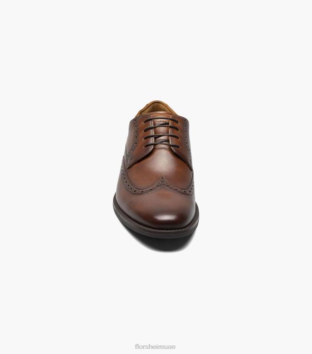 Florsheim رجال أكسفورد وينج تيب سانتوتشي 6B6H161 كونياك الأحذية