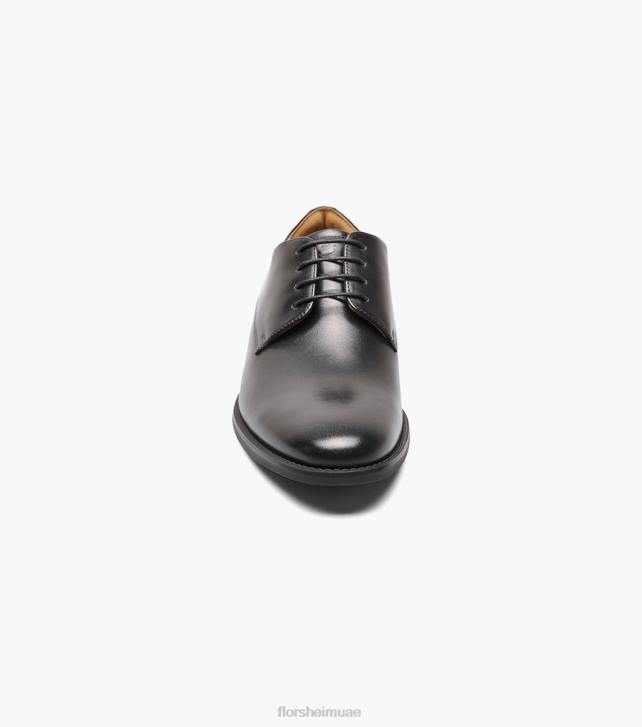 Florsheim رجال سانتوتشي عادي اصبع القدم أكسفورد 6B6H163 أسود الأحذية