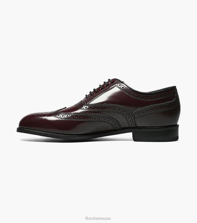 Florsheim رجال ليكسينغتون وينج تيب أكسفورد 6B6H170 بورجوندي الأحذية