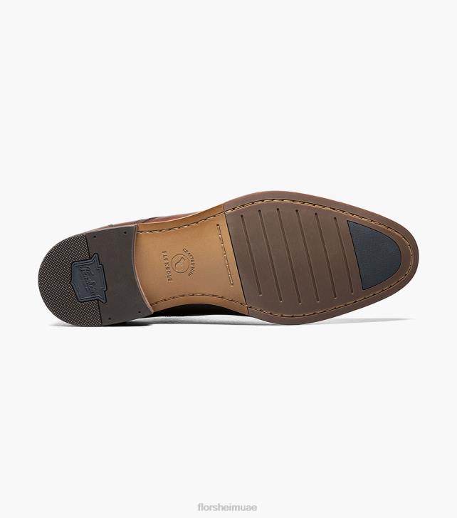 Florsheim رجال فليكس عادي اصبع القدم أكسفورد 6B6H174 كونياك الأحذية