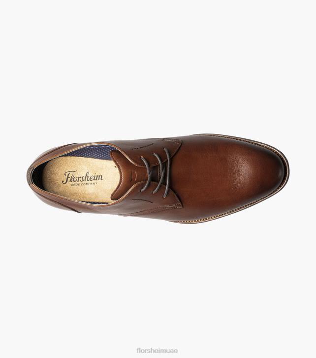 Florsheim رجال فليكس عادي اصبع القدم أكسفورد 6B6H174 كونياك الأحذية