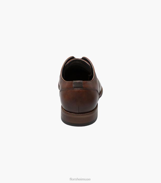 Florsheim رجال فليكس عادي اصبع القدم أكسفورد 6B6H174 كونياك الأحذية