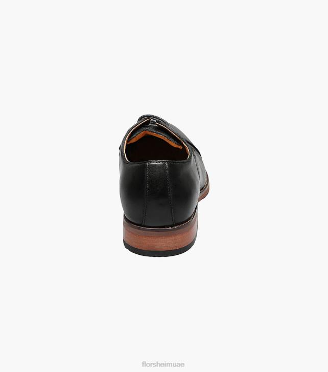 Florsheim رجال الحريق كاب اصبع القدم أكسفورد 6B6H185 أسود الأحذية