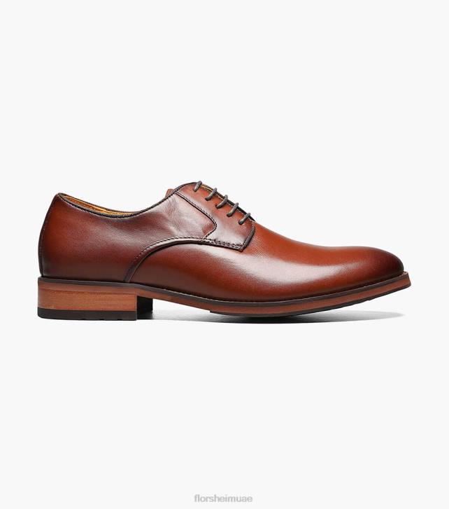 Florsheim رجال الحريق سهل اصبع القدم أكسفورد 6B6H187 كونياك الأحذية