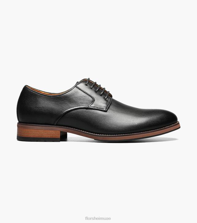 Florsheim رجال الحريق سهل اصبع القدم أكسفورد 6B6H188 أسود الأحذية