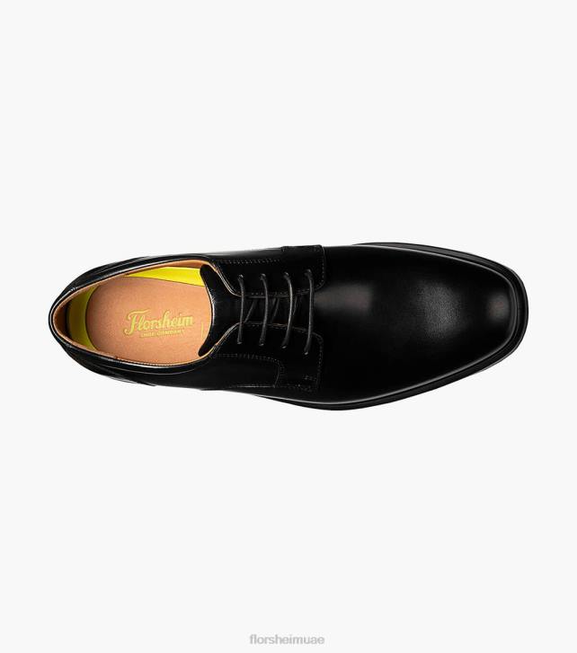 Florsheim رجال توقعات ماء عادي أكسفورد 6B6H193 أسود الأحذية