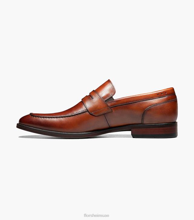 Florsheim رجال سورينتو موك تو بيني متعطل 6B6H198 كونياك الأحذية