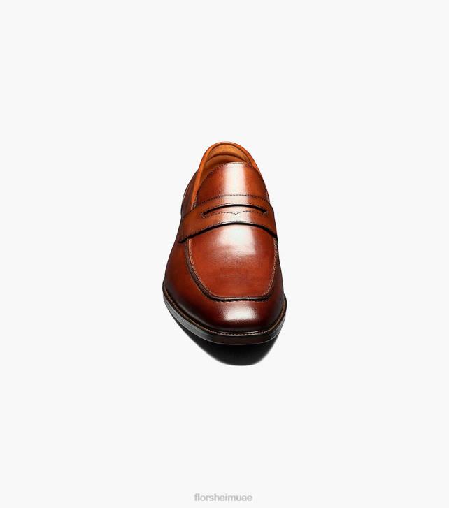 Florsheim رجال سورينتو موك تو بيني متعطل 6B6H198 كونياك الأحذية