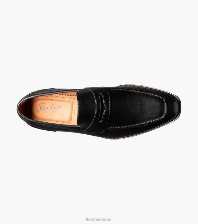 Florsheim رجال سورينتو موك تو بيني متعطل 6B6H199 أسود الأحذية