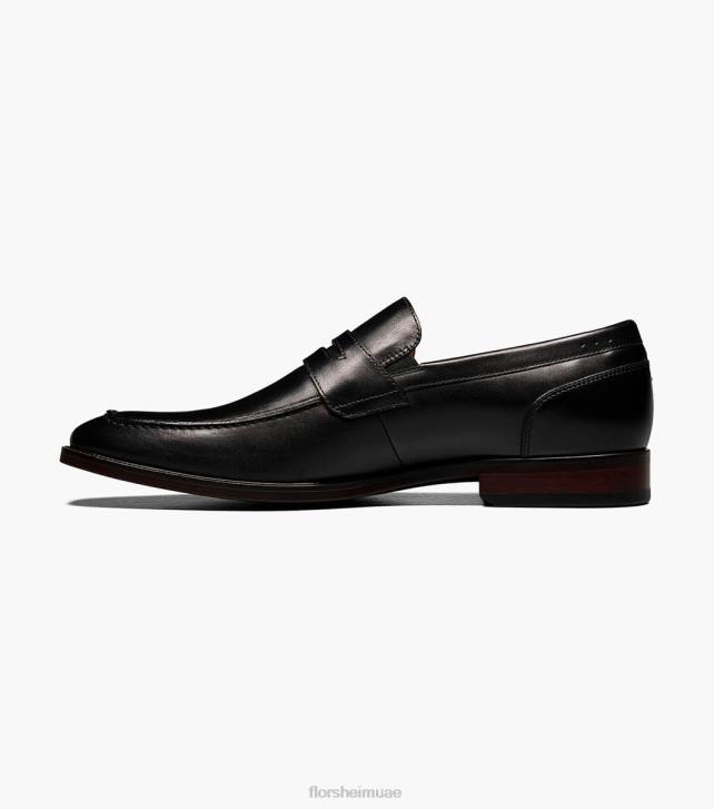 Florsheim رجال سورينتو موك تو بيني متعطل 6B6H199 أسود الأحذية