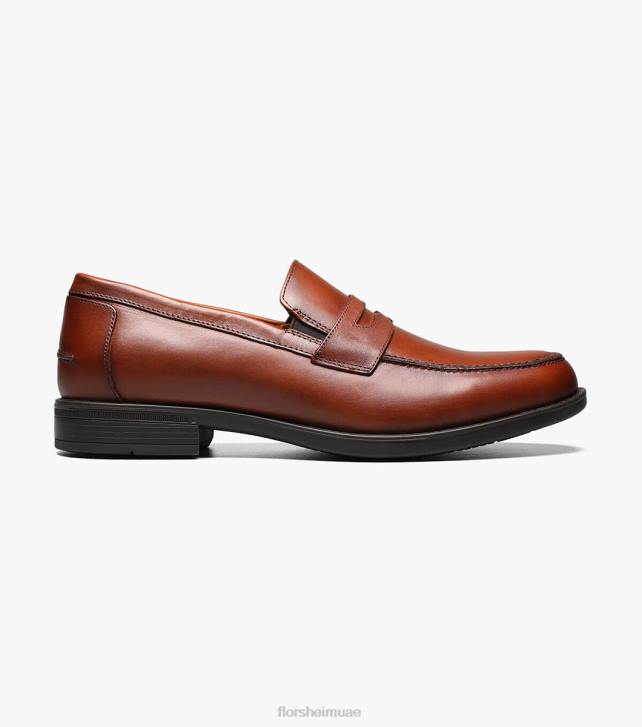 Florsheim رجال ميدتاون موك تو بيني متعطل 6B6H201 كونياك الأحذية