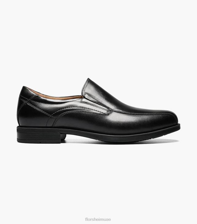 Florsheim رجال زلة اصبع القدم الدراجة منتصف المدينة 6B6H203 أسود الأحذية