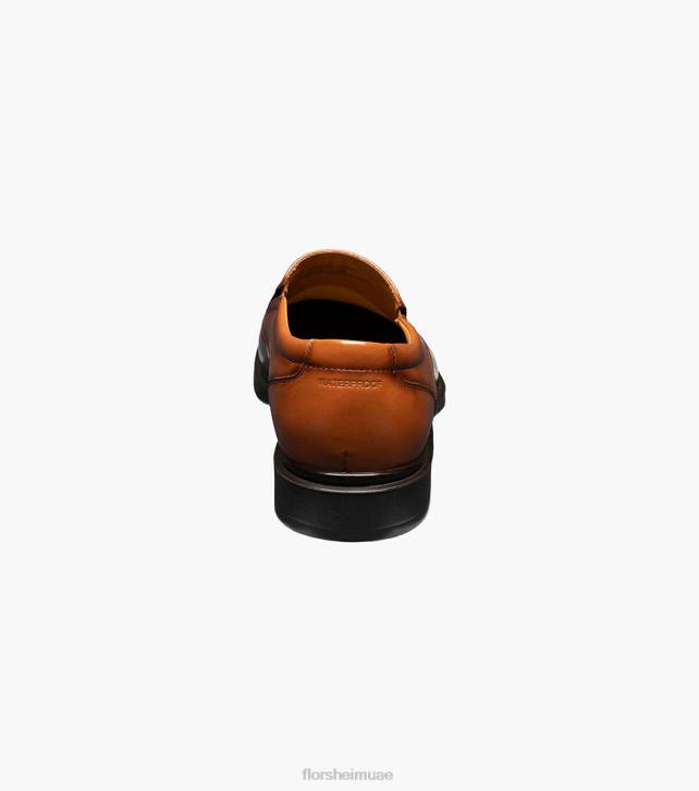 Florsheim رجال توقع ماء الدراجة الانزلاق على اصبع القدم 6B6H211 كونياك الأحذية