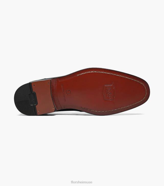 Florsheim رجال جيتسون موك تو بيني متعطل 6B6H213 أسود الأحذية