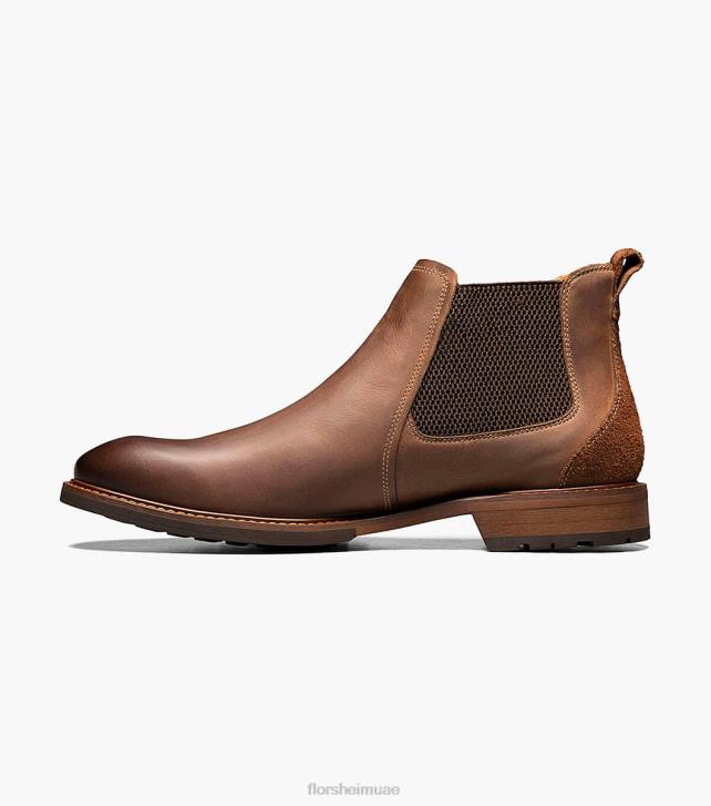 Florsheim رجال لودج التمهيد عادي اصبع القدم جور 6B6H222 الفصل البني الأحذية