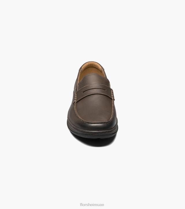 Florsheim رجال وسط اصبع القدم بيني متعطل 6B6H240 الفصل البني الأحذية