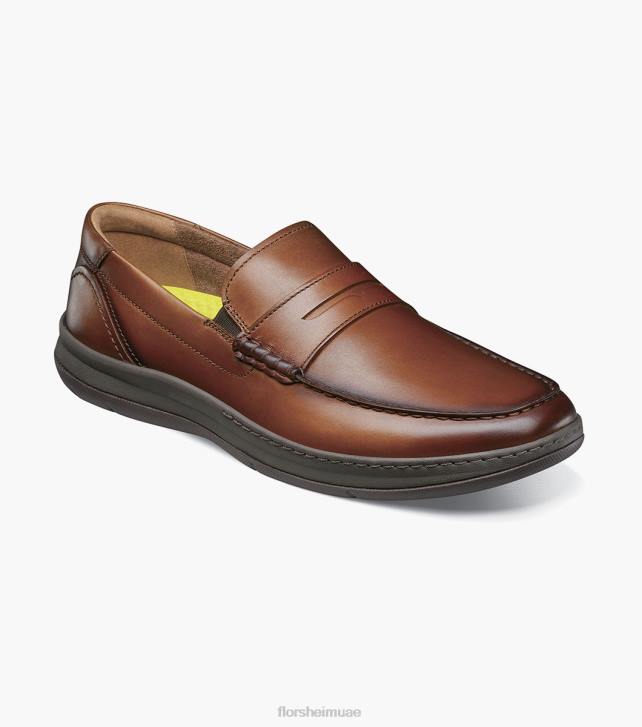 Florsheim رجال وسط اصبع القدم بيني متعطل 6B6H241 كونياك الأحذية