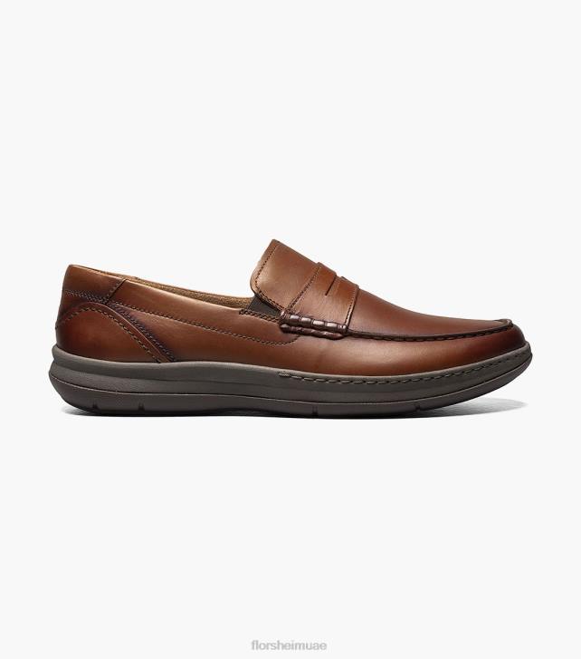 Florsheim رجال وسط اصبع القدم بيني متعطل 6B6H241 كونياك الأحذية