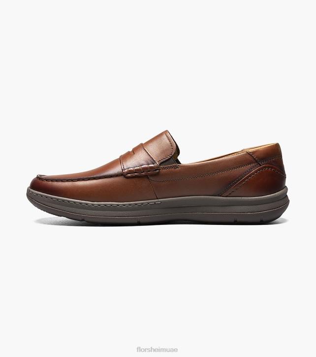 Florsheim رجال وسط اصبع القدم بيني متعطل 6B6H241 كونياك الأحذية