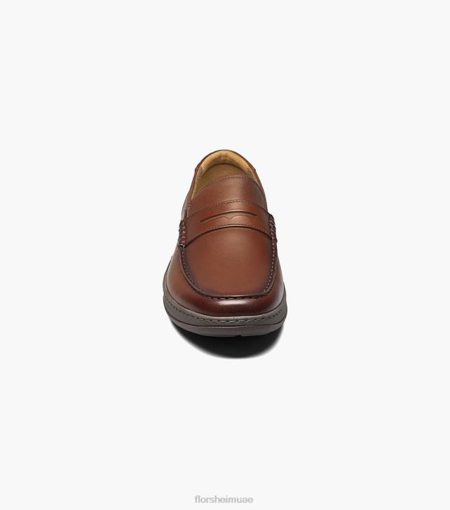 Florsheim رجال وسط اصبع القدم بيني متعطل 6B6H241 كونياك الأحذية