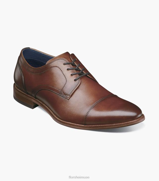 Florsheim رجال فليكس كاب تو أكسفورد 6B6H253 كونياك الأحذية
